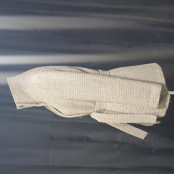 CK wool blend textured belted peacoat - Picture 5 of 9